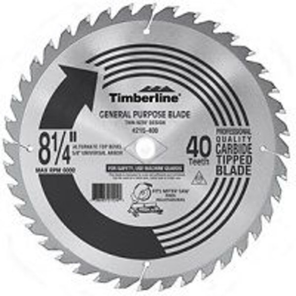 Amana Tool 215400 40T 81/4" General Purpose Saw Blade Cirlce Saw
