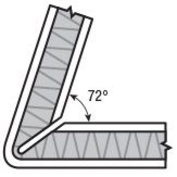 Amana Tool 45795 ACM Double Edge Folding VGroove Bit Cirlce Saw