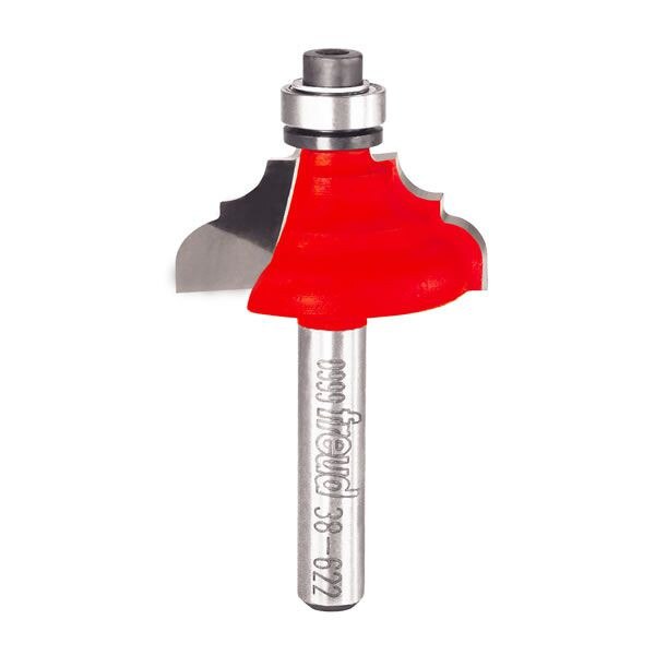 Freud 38-622 Classical Cove & Round Router Bit - 1-1/8 Dia 1/4 Shank
