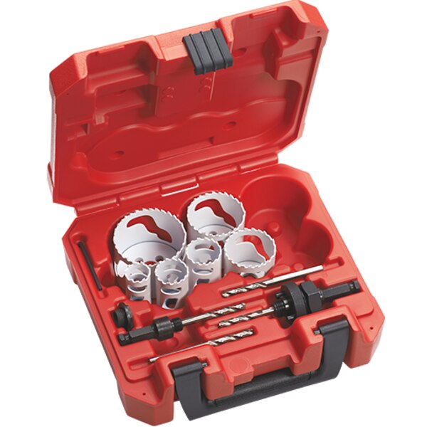 Milwaukee 49224095 10 PC Ice Hardened Hole Saw Cirlce Saw